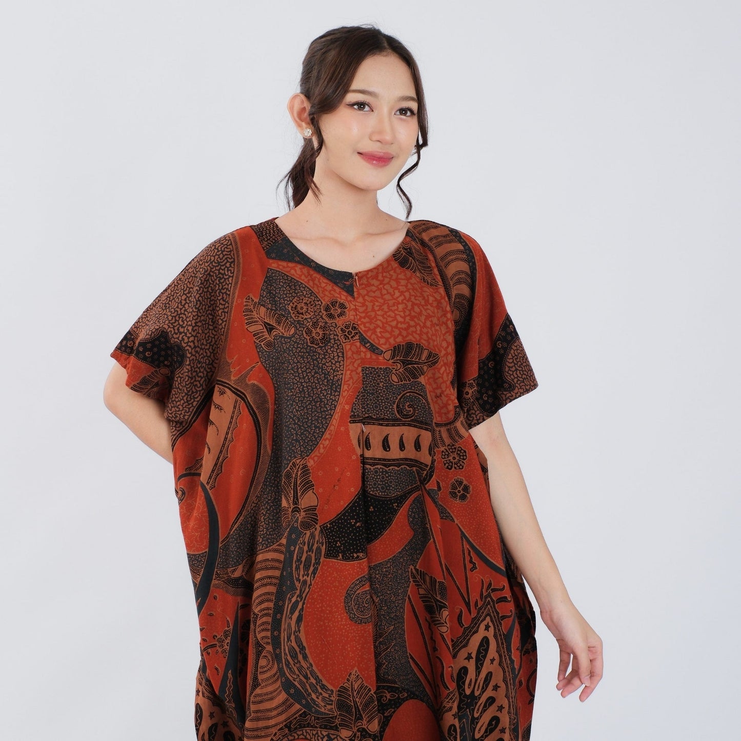 Daster Kelelawar Batik Rayon Premium - Batik Surya Teja (DLL 6-10)