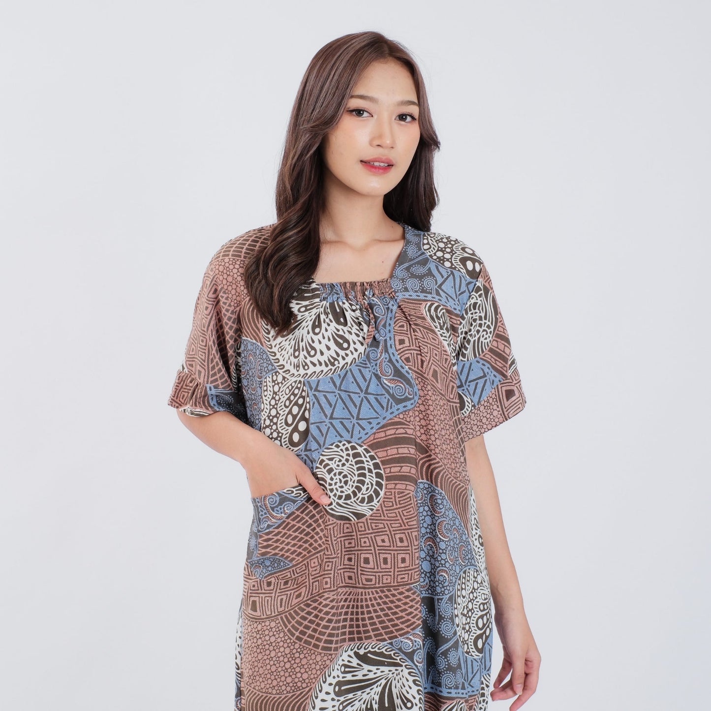 Daster Batik Kerut Rayon Premium - Batik Surya Teja (DSS 1-5)