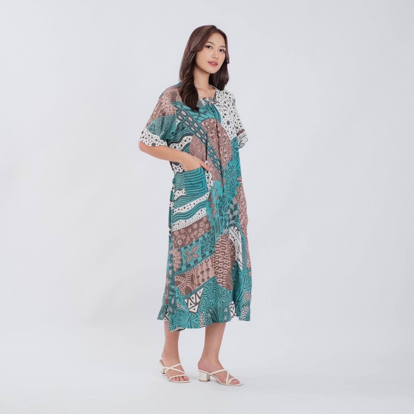 Daster Batik Kerut Rayon Premium - Batik Surya Teja (DSS 6-10)