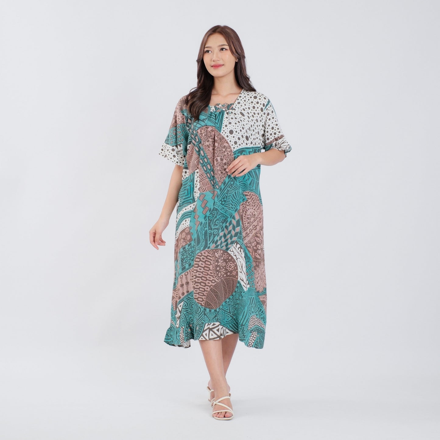Daster Batik Kerut Rayon Premium - Batik Surya Teja (DSS 6-10)