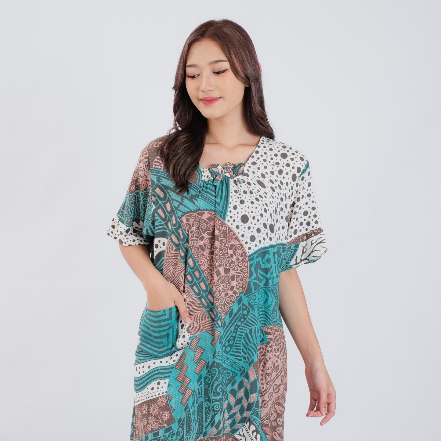 Daster Batik Kerut Rayon Premium - Batik Surya Teja (DSS 6-10)