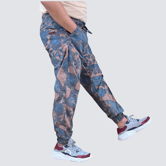 Celana Jogger Batik Dobby Premium - Batik Surya Teja (CJ 40-58)
