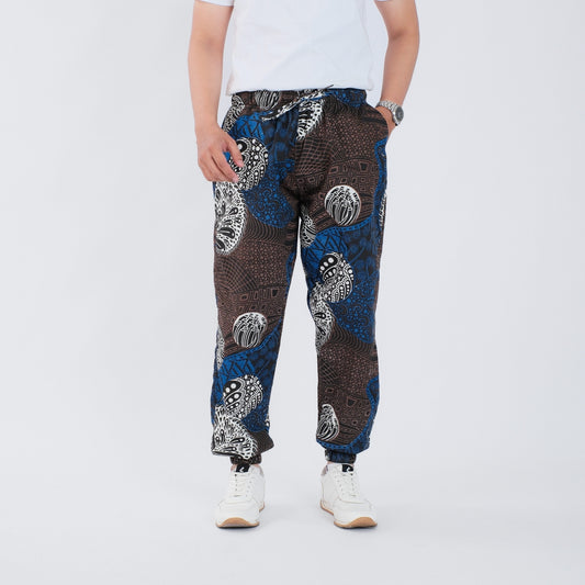 Celana Jogger Batik Dobby Premium - Batik Surya Teja (CJ 17-47)