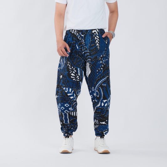 Celana Jogger Batik Dobby Premium - Batik Surya Teja (CJ 18-55)