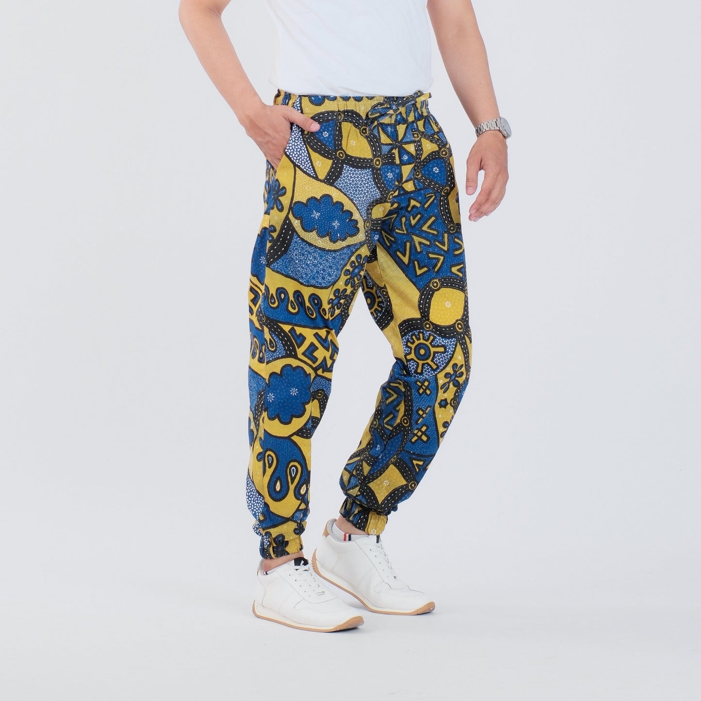 Celana Jogger Batik Dobby Premium - Batik Surya Teja (CJ 40-58)