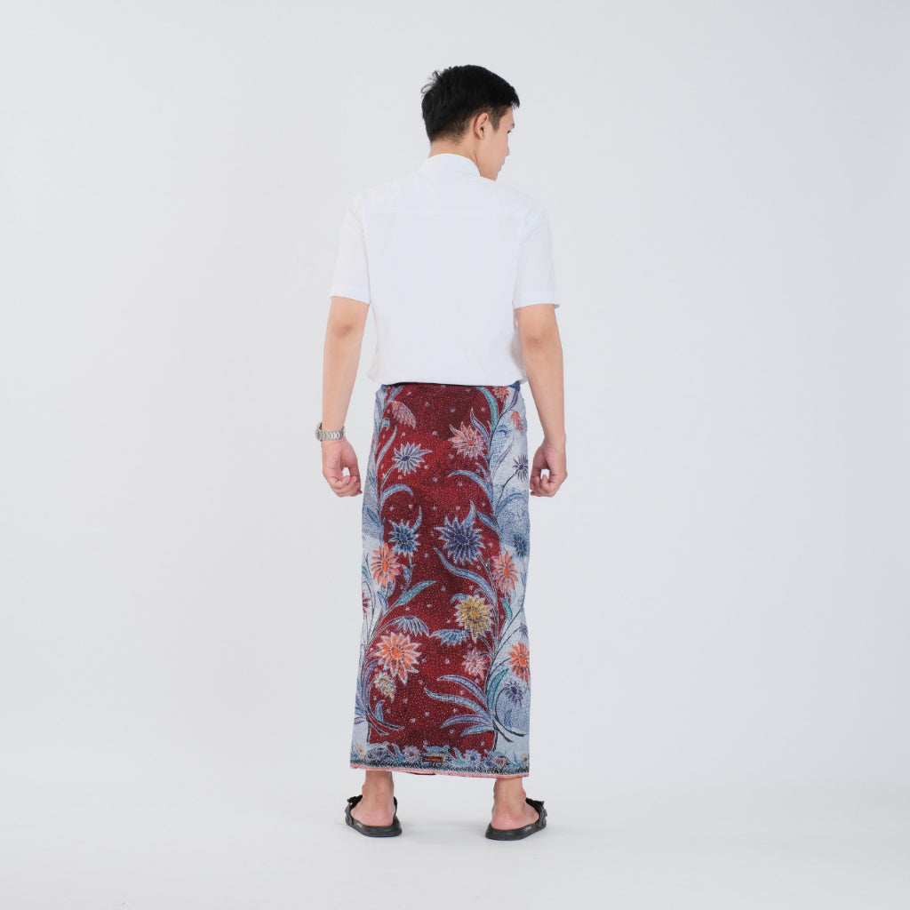 Sarung Batik Tulis Asli Pekalongan Katun Premium Surya Teja Pria Dewasa SBT-4