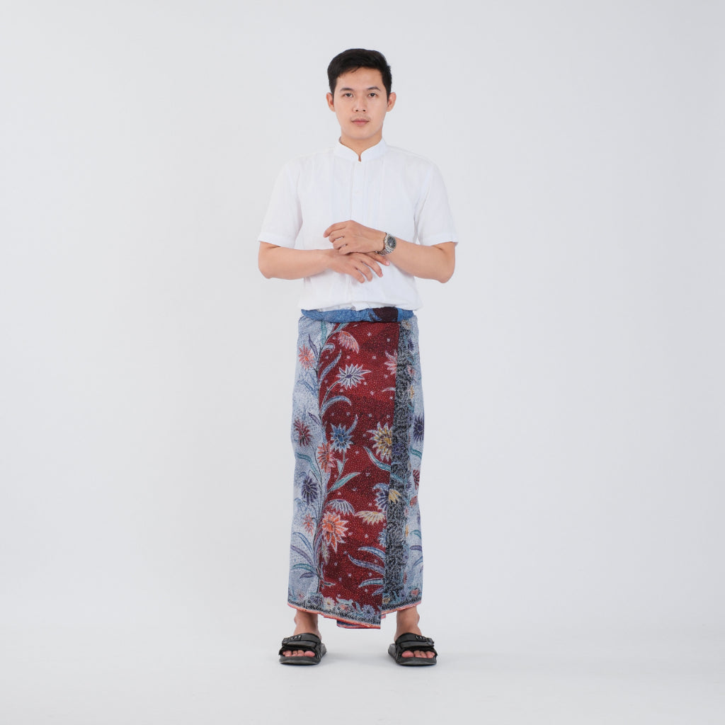 Sarung Batik Tulis Asli Pekalongan Katun Premium Surya Teja Pria Dewasa SBT-4