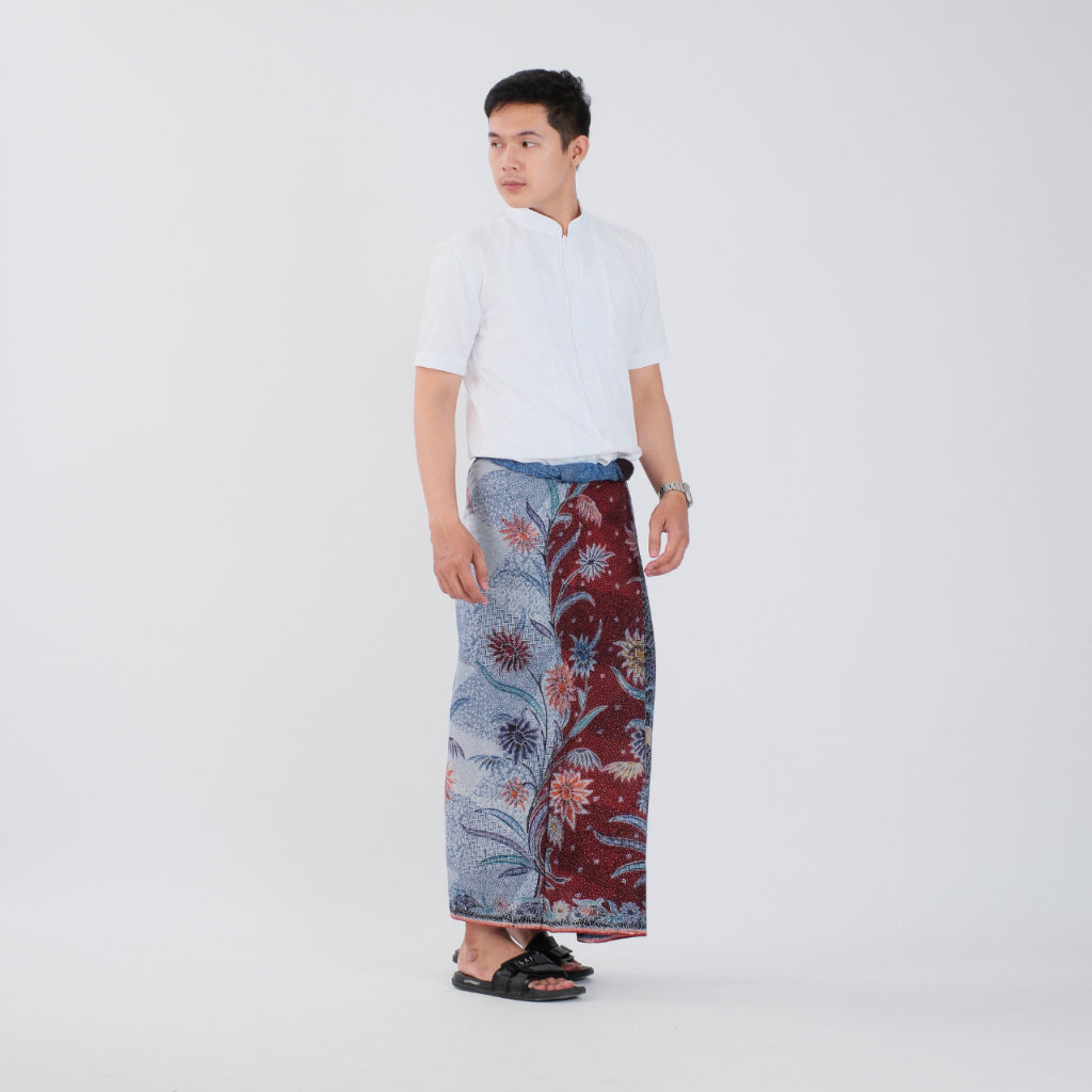 Sarung Batik Tulis Asli Pekalongan Katun Premium Surya Teja Pria Dewasa SBT-4