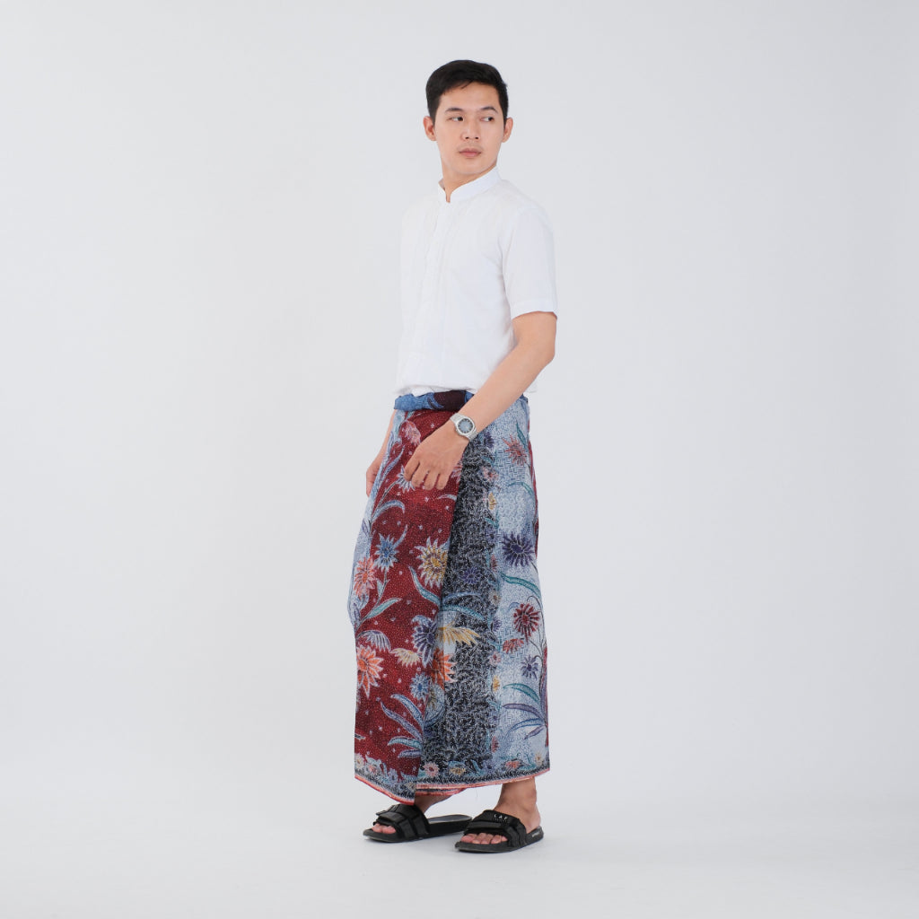 Sarung Batik Tulis Asli Pekalongan Katun Premium Surya Teja Pria Dewasa SBT-4