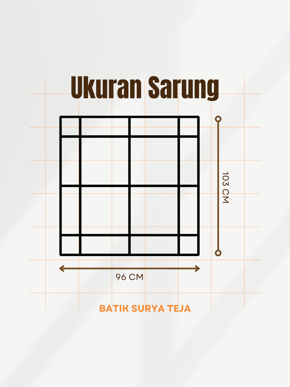 Sarung Batik Tulis Asli Pekalongan Katun Premium Surya Teja Pria Dewasa SBT-14