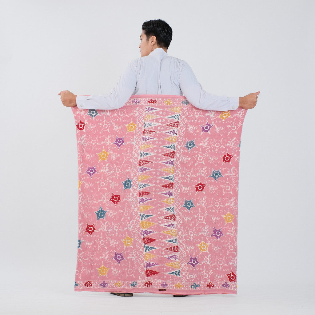 Sarung Batik Cap Pastel Colet Rayon Surya Teja SPC-1