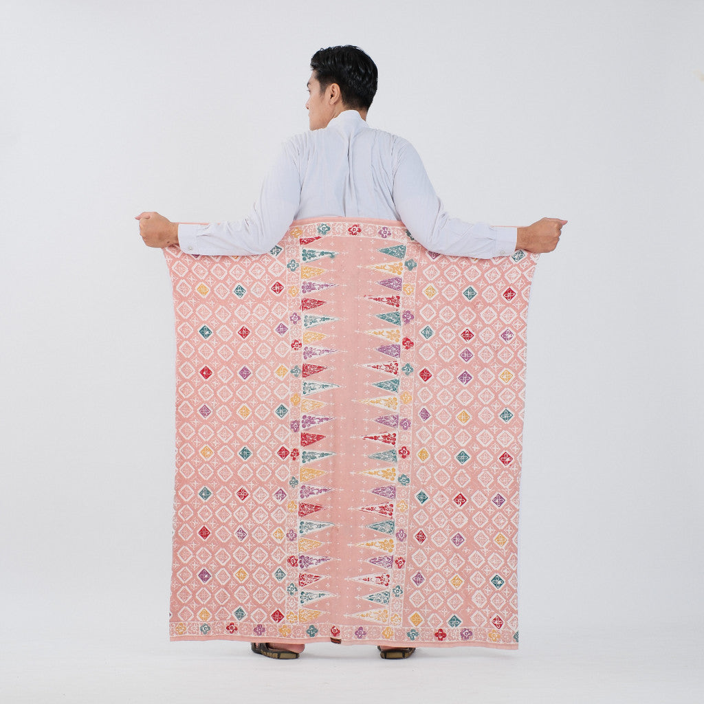 Sarung Batik Cap Pastel Colet Rayon Surya Teja SPC-12
