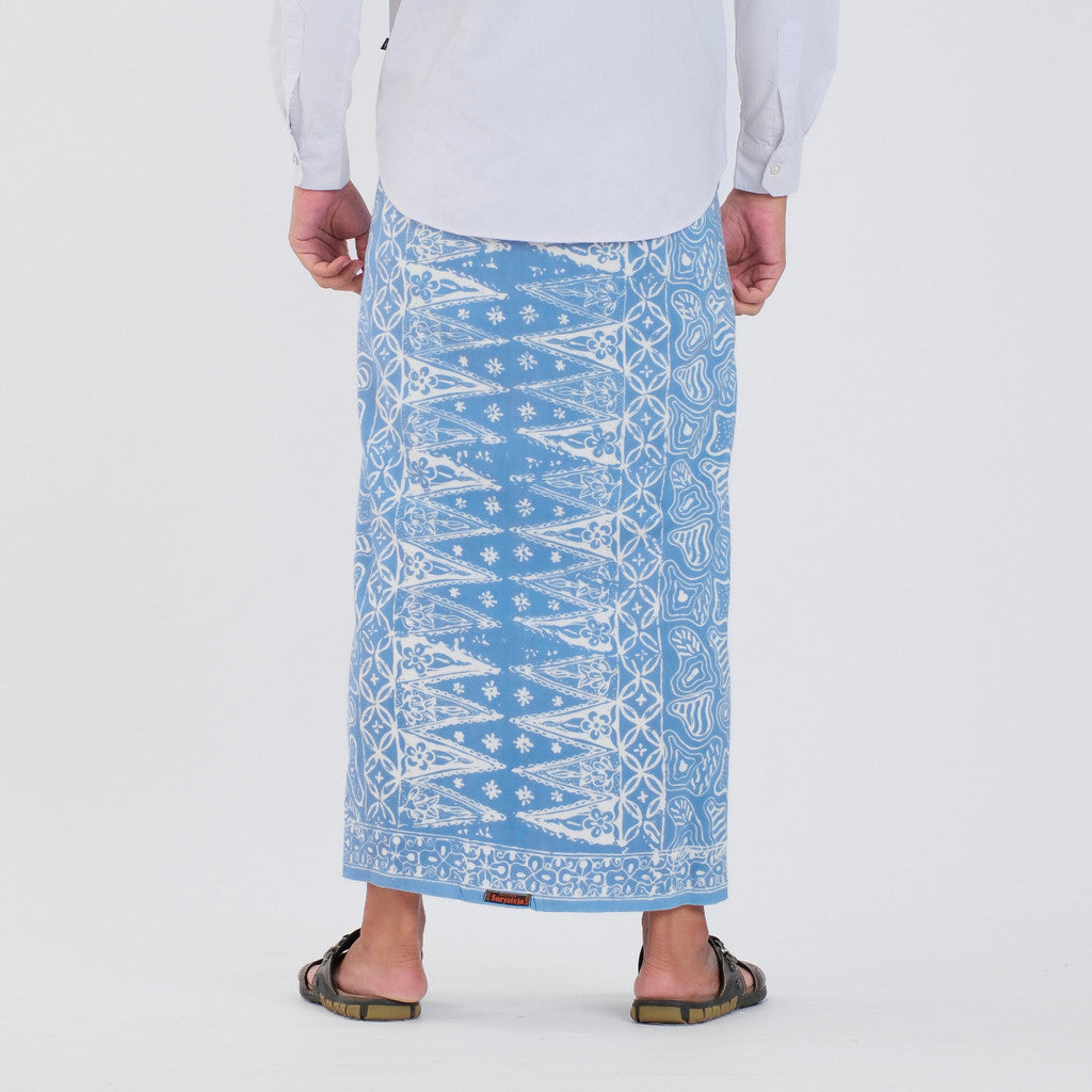 Sarung Batik Cap Pastel Monokrom Rayon Surya Teja SPM-10