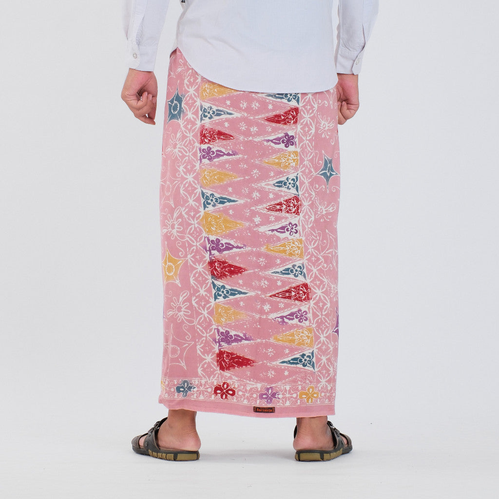 Sarung Batik Cap Pastel Colet Rayon Surya Teja SPC-1