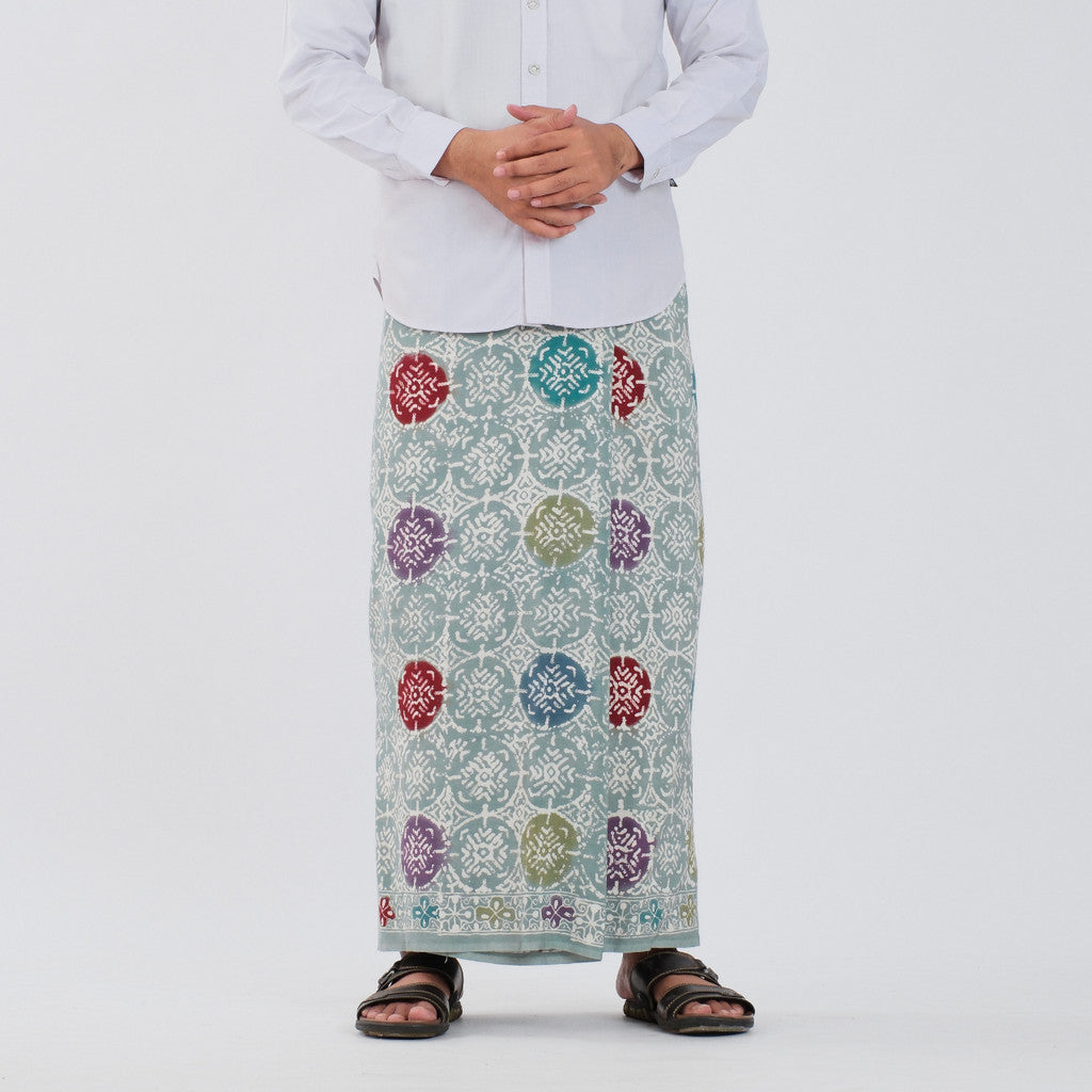Sarung Batik Cap Pastel Colet Rayon Surya Teja SPC-9