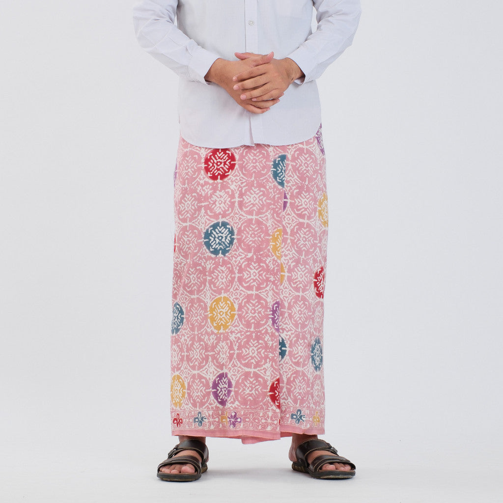 Sarung Batik Cap Pastel Colet Rayon Surya Teja SPC-6