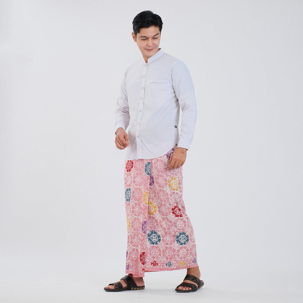 Sarung Batik Cap Pastel Colet Rayon Surya Teja SPC-6