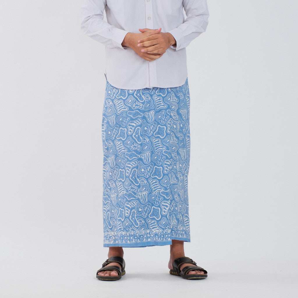 Sarung Batik Cap Pastel Monokrom Rayon Surya Teja SPM-10