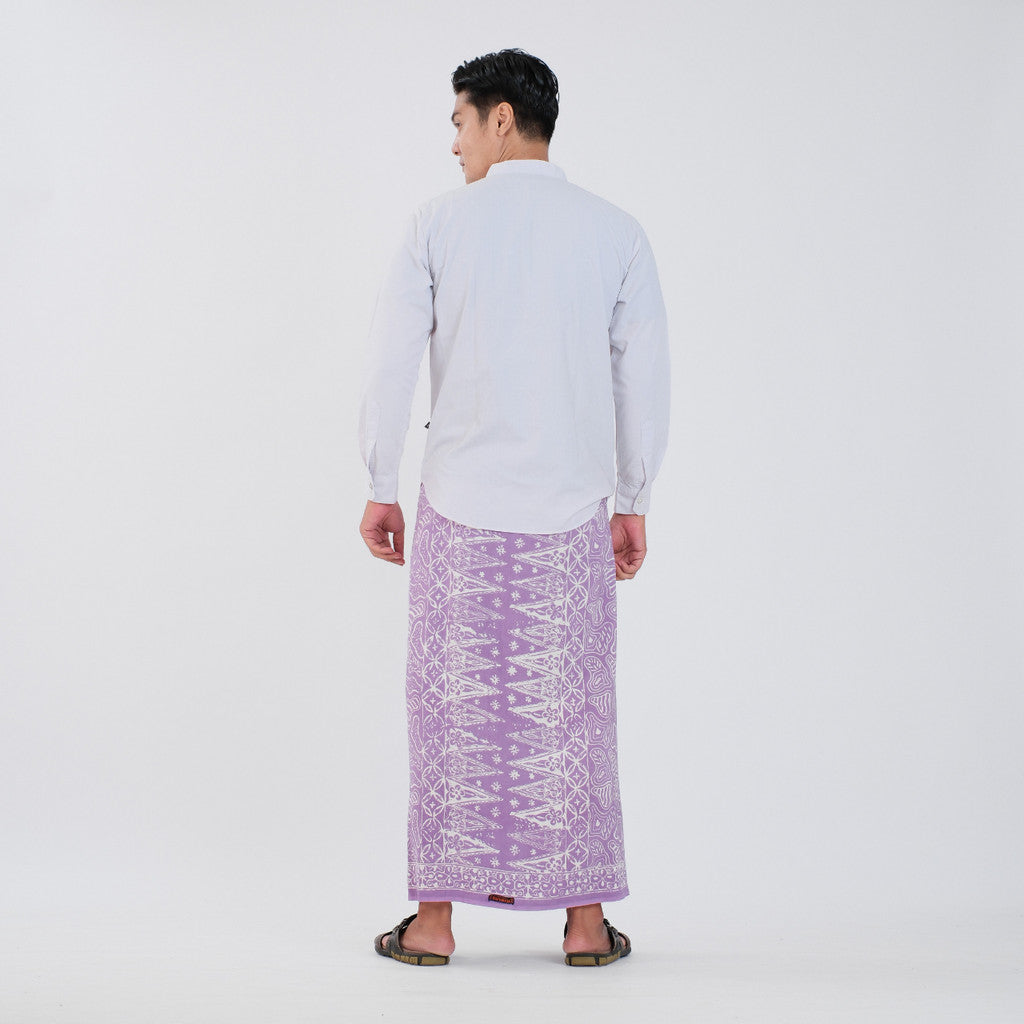 Sarung Batik Cap Pastel Monokrom Rayon Surya Teja SPM-8