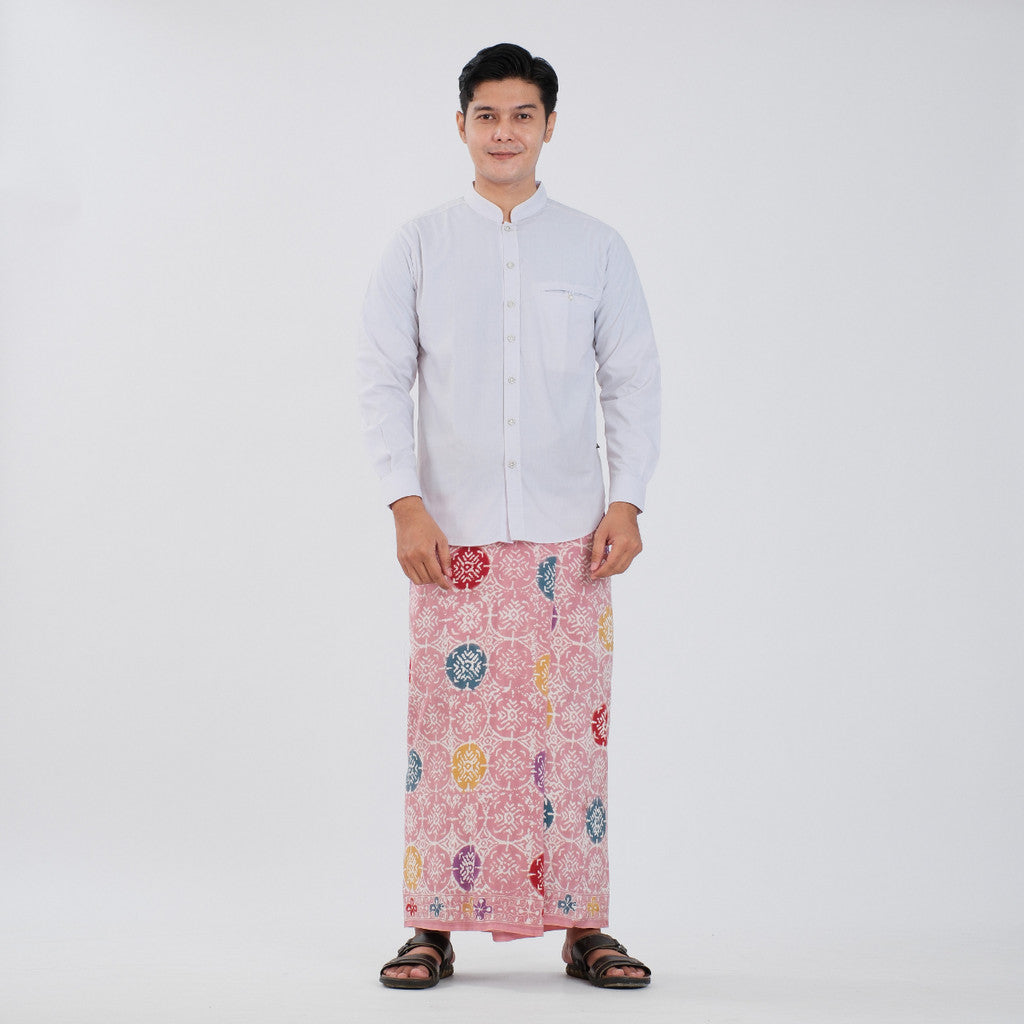 Sarung Batik Cap Pastel Colet Rayon Surya Teja SPC-6