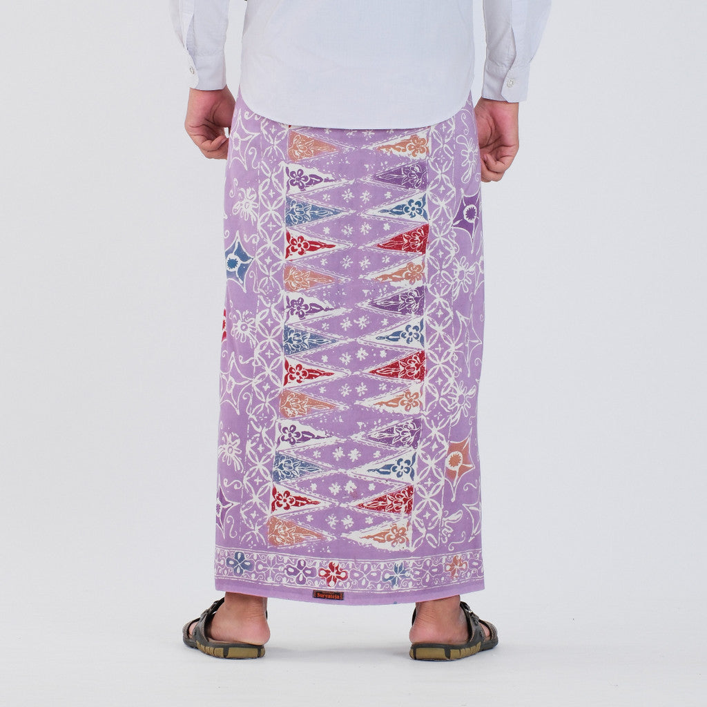 Sarung Batik Cap Pastel Colet Rayon Surya Teja SPC-5