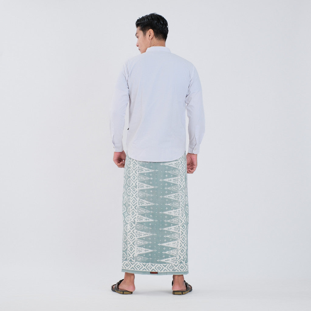 Sarung Batik Cap Pastel Monokrom Rayon Surya Teja SPM-12