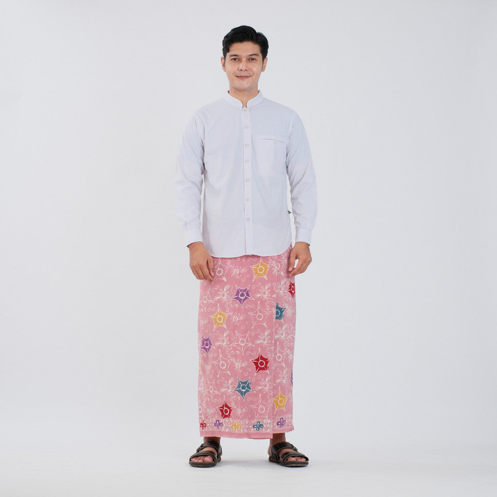 Sarung Batik Cap Pastel Colet Rayon Surya Teja SPC-1