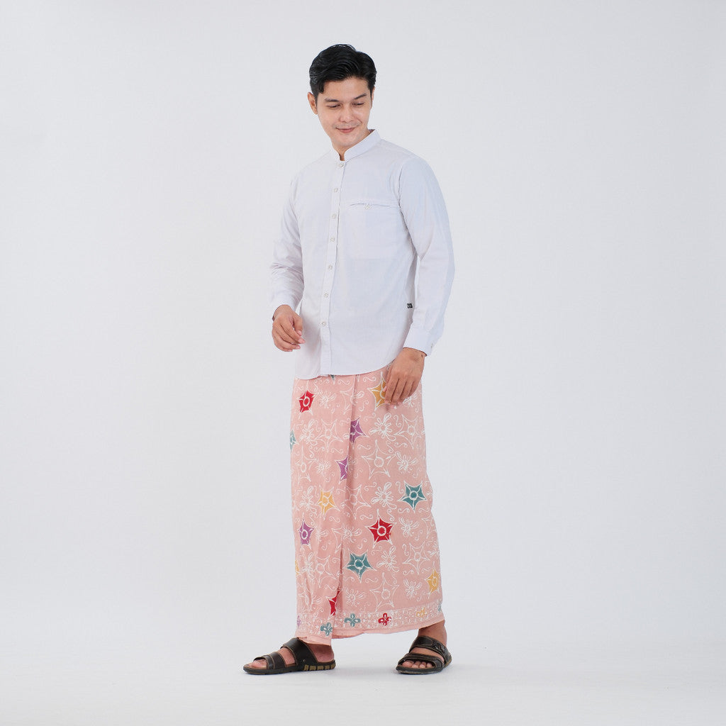 Sarung Batik Cap Pastel Colet Rayon Surya Teja SPC-2