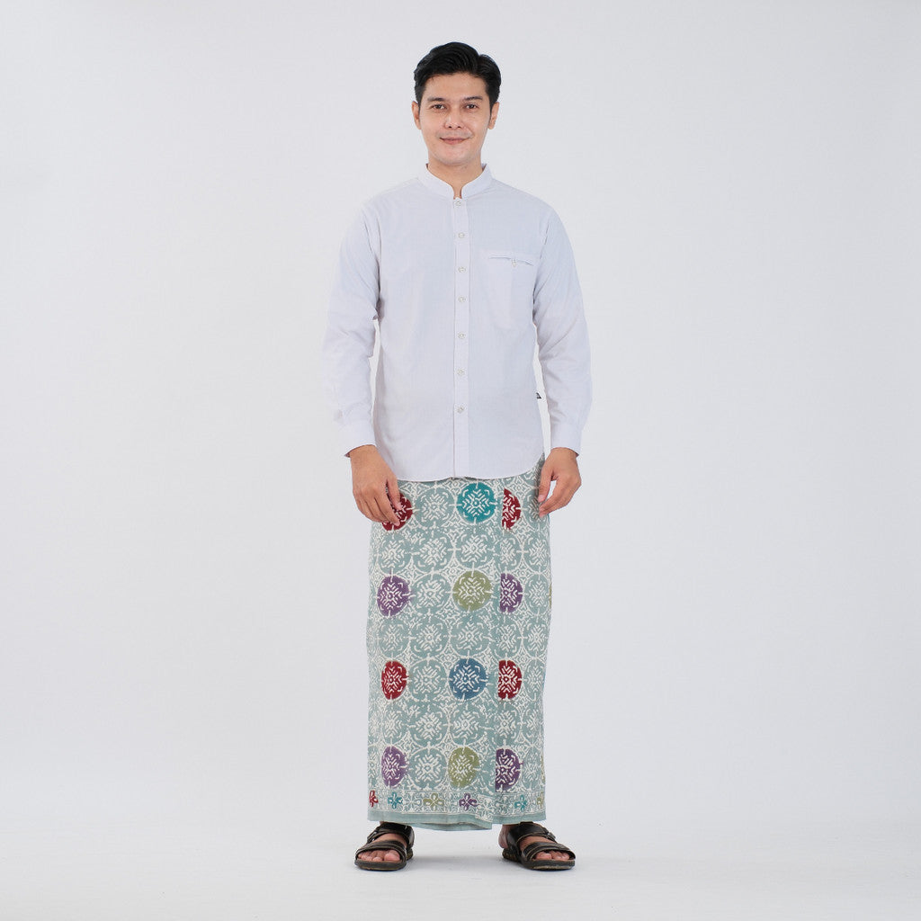 Sarung Batik Cap Pastel Colet Rayon Surya Teja SPC-9