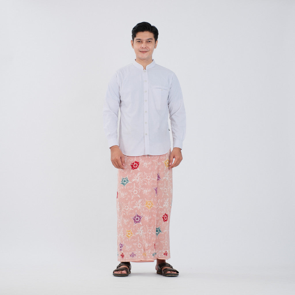 Sarung Batik Cap Pastel Colet Rayon Surya Teja SPC-2