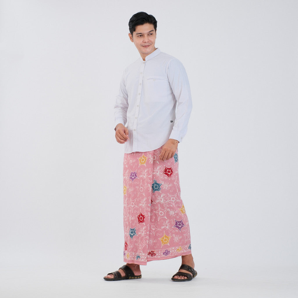 Sarung Batik Cap Pastel Colet Rayon Surya Teja SPC-1