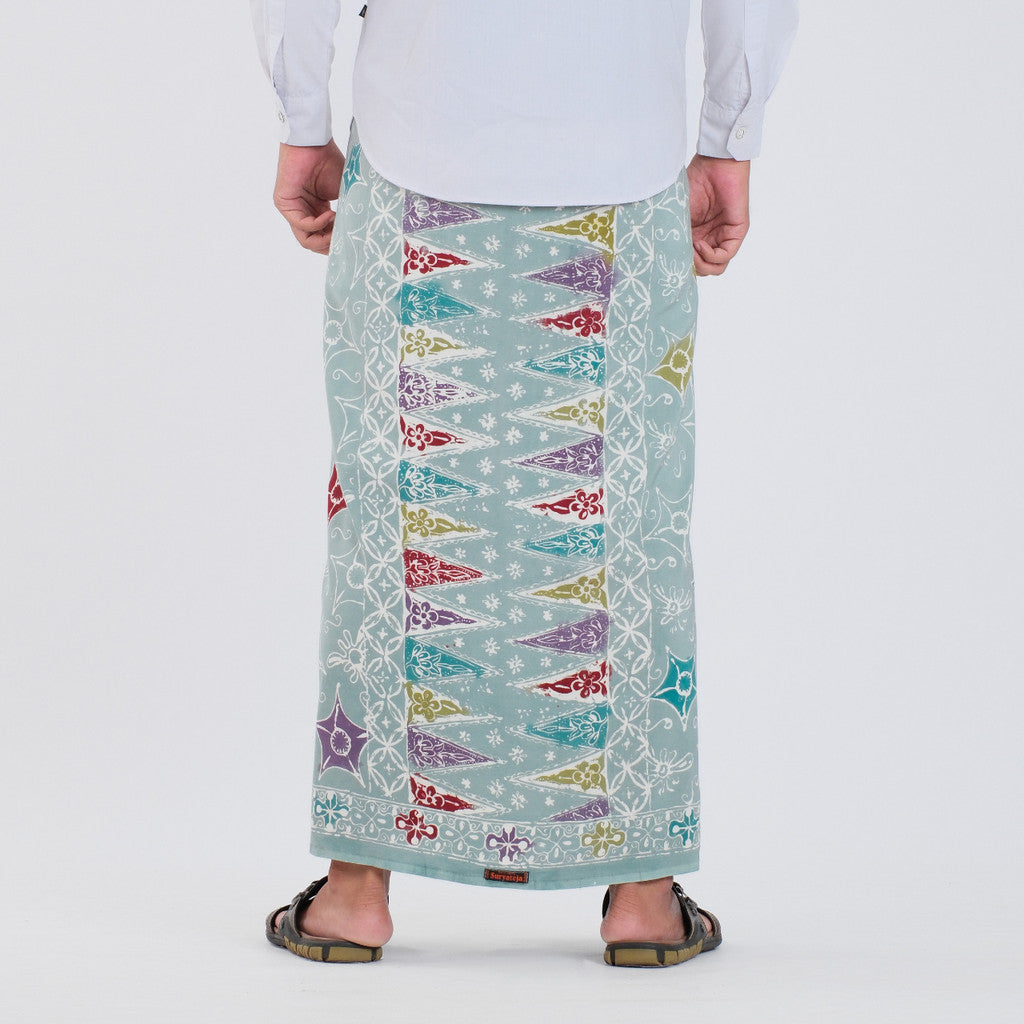 Sarung Batik Cap Pastel Colet Rayon Surya Teja SPC-4