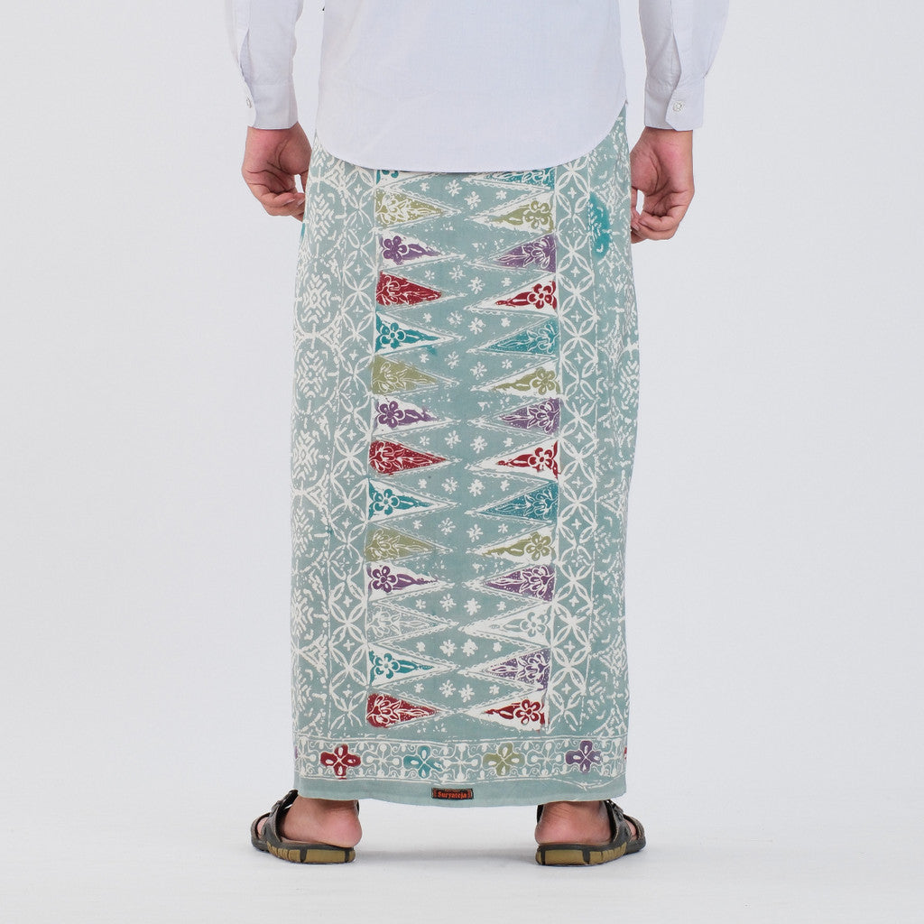 Sarung Batik Cap Pastel Colet Rayon Surya Teja SPC-9