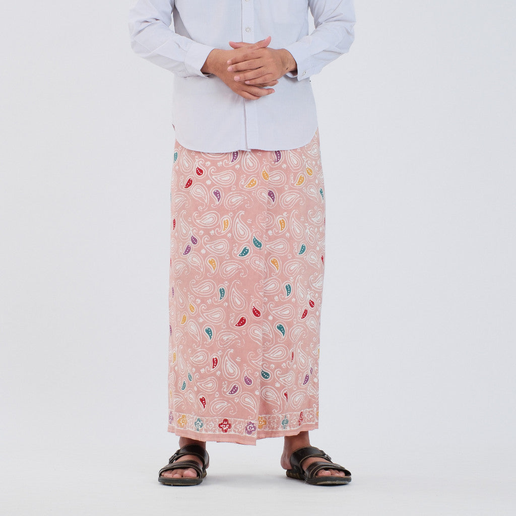 Sarung Batik Cap Pastel Colet Rayon Surya Teja SPC-17