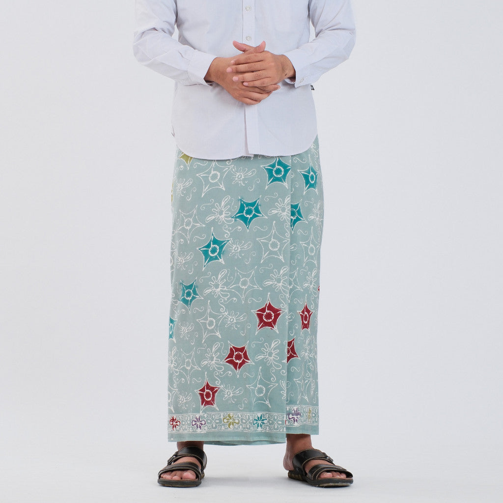 Sarung Batik Cap Pastel Colet Rayon Surya Teja SPC-4