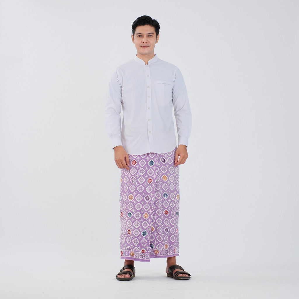 Sarung Batik Cap Pastel Colet Rayon Surya Teja SPC-15