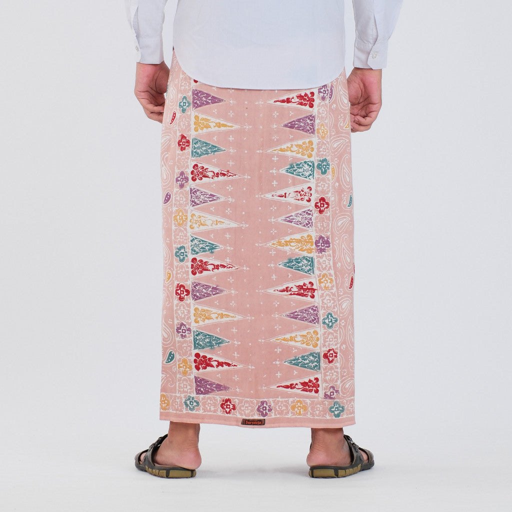 Sarung Batik Cap Pastel Colet Rayon Surya Teja SPC-17