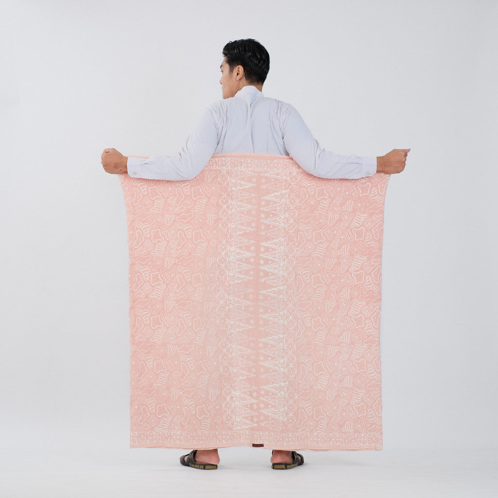 Sarung Batik Cap Pastel Monokrom Rayon Surya Teja SPM-6