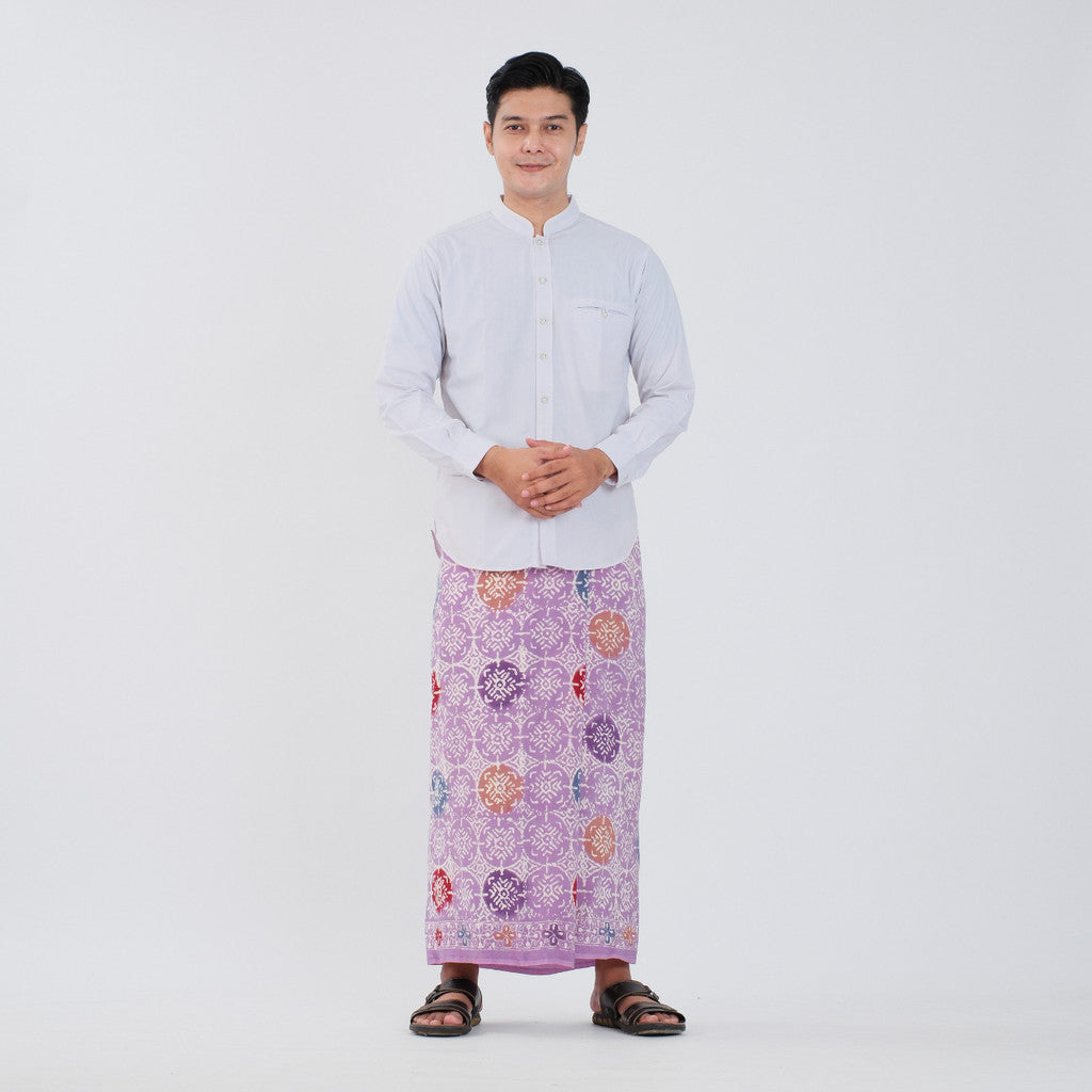 Sarung Batik Cap Pastel Colet Rayon Surya Teja SPC-10