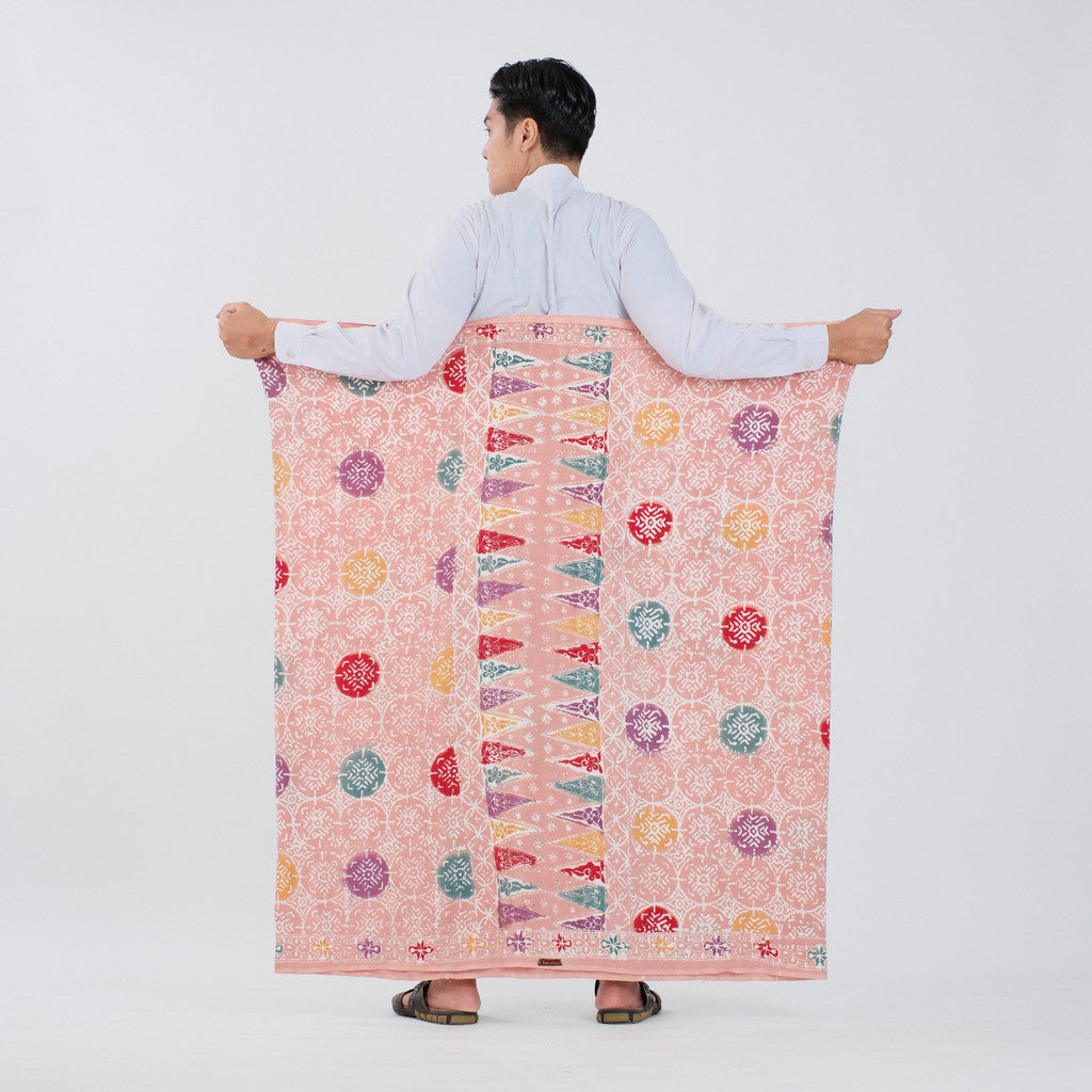 Sarung Batik Cap Pastel Colet Rayon Surya Teja SPC-7