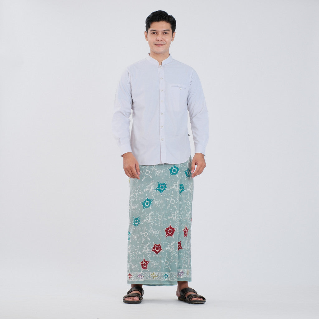 Sarung Batik Cap Pastel Colet Rayon Surya Teja SPC-4