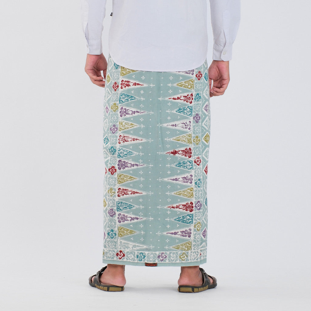Sarung Batik Cap Pastel Colet Rayon Surya Teja SPC-14