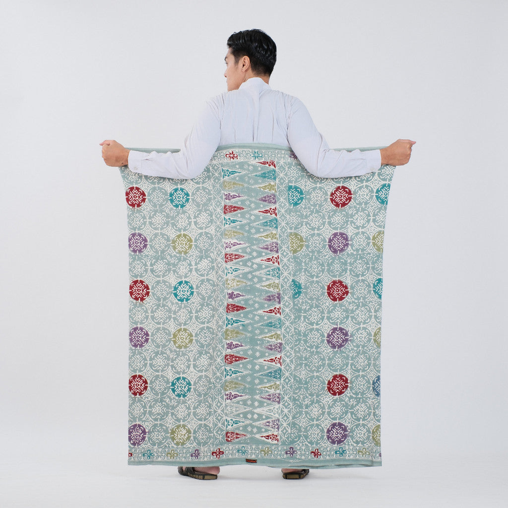 Sarung Batik Cap Pastel Colet Rayon Surya Teja SPC-9