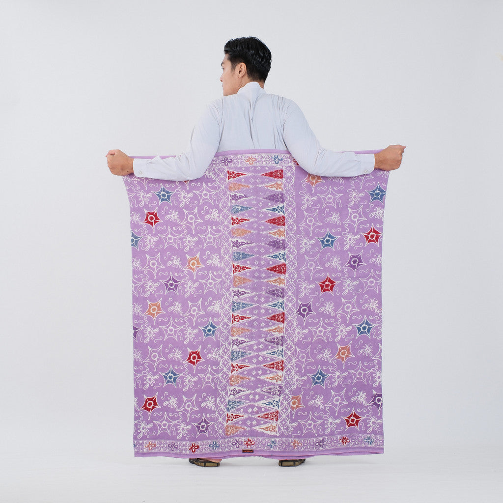 Sarung Batik Cap Pastel Colet Rayon Surya Teja SPC-5
