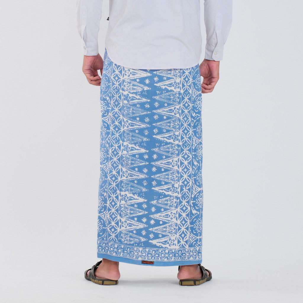 Sarung Batik Cap Pastel Monokrom Rayon Surya Teja SPM-5