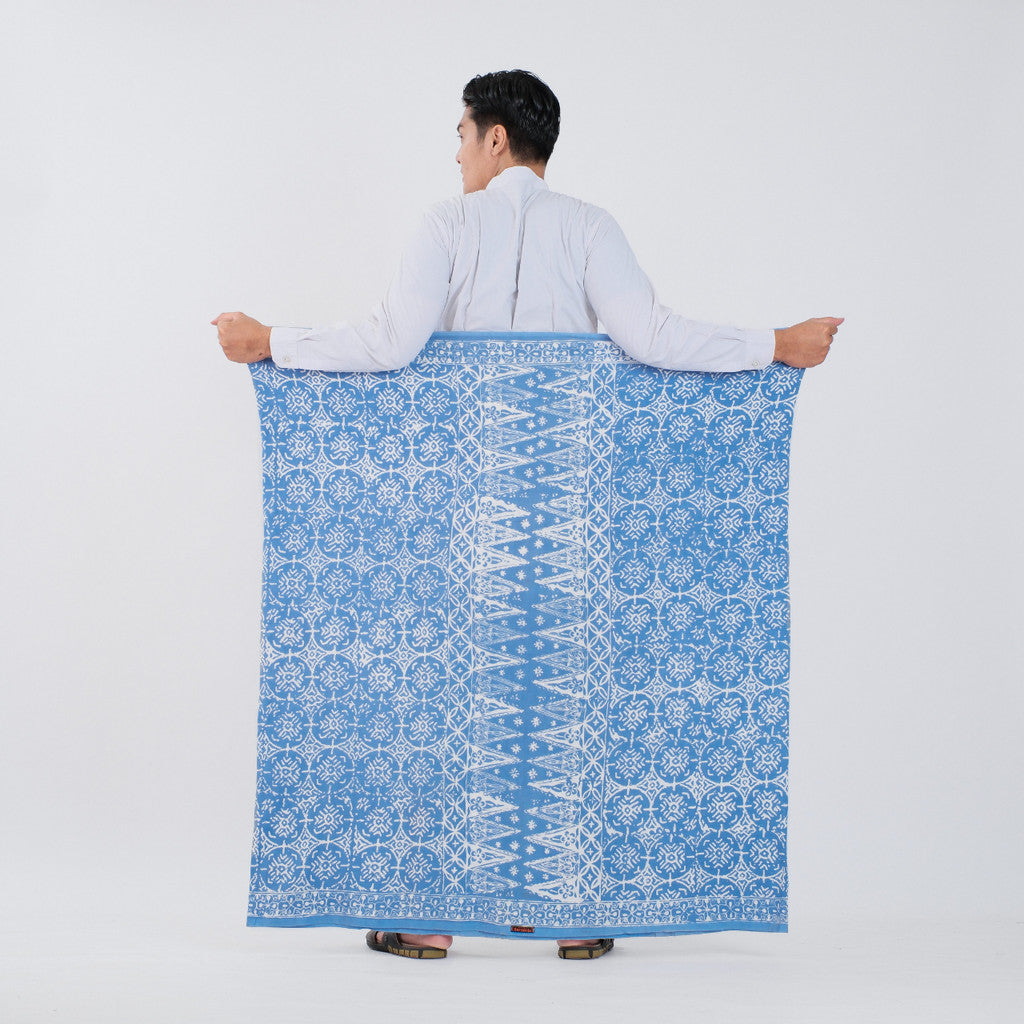 Sarung Batik Cap Pastel Monokrom Rayon Surya Teja SPM-5