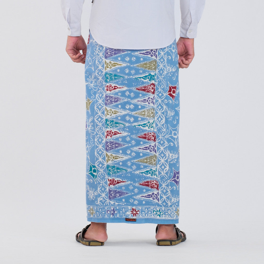 Sarung Batik Cap Pastel Colet Rayon Surya Teja SPC-3