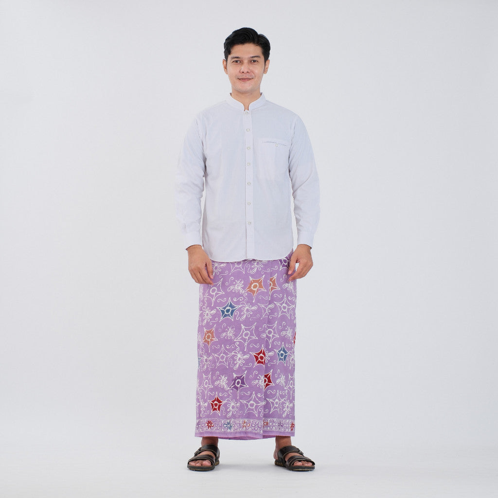 Sarung Batik Cap Pastel Colet Rayon Surya Teja SPC-5