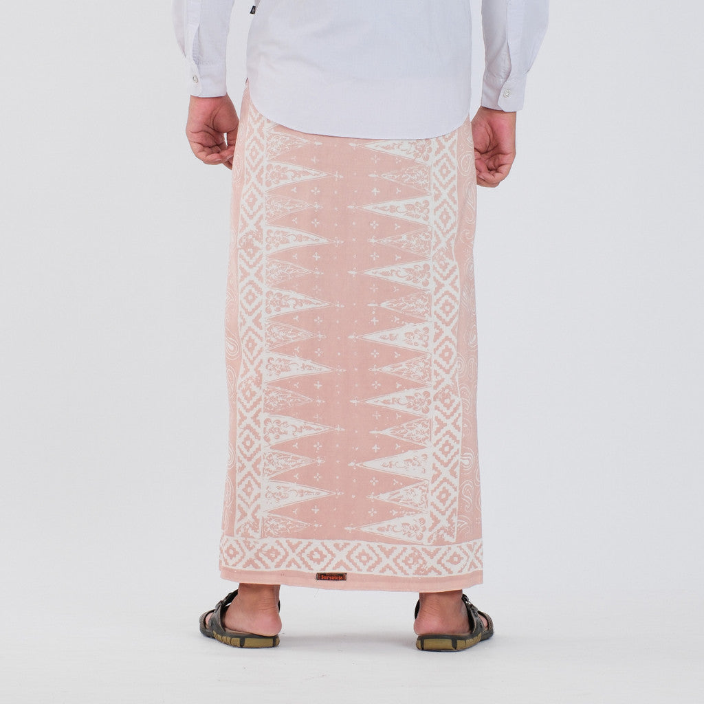 Sarung Batik Cap Pastel Monokrom Rayon Surya Teja SPM-20