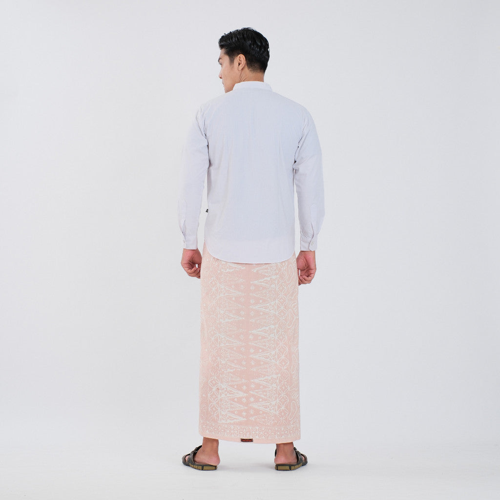 Sarung Batik Cap Pastel Monokrom Rayon Surya Teja SPM-6